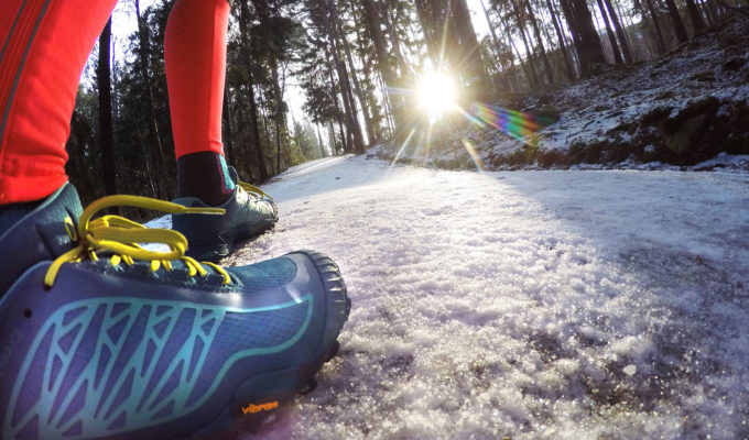 Löpning på is /annalissjanis.se