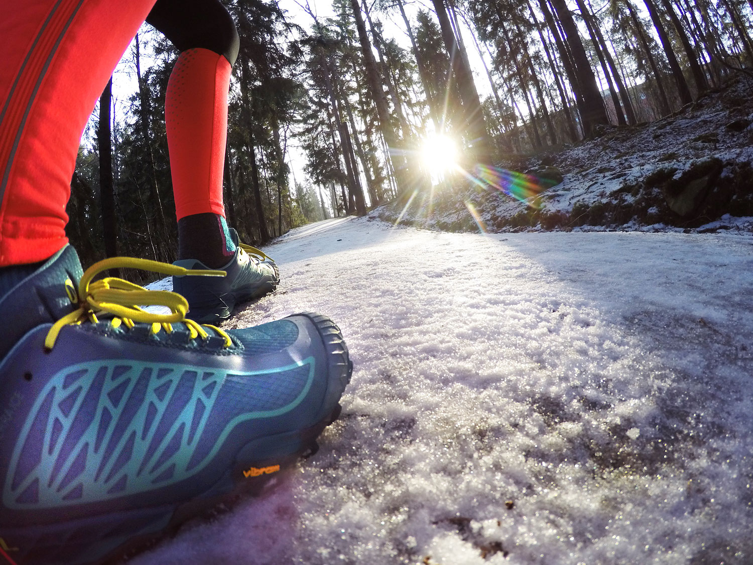 Löpning på is /annalissjanis.se