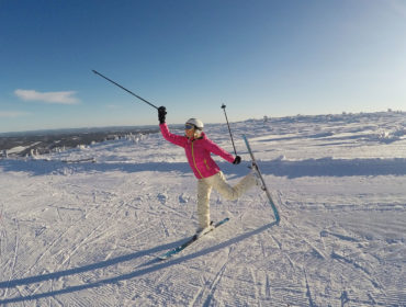 Dansaren på skidor /Anna Lissjanis