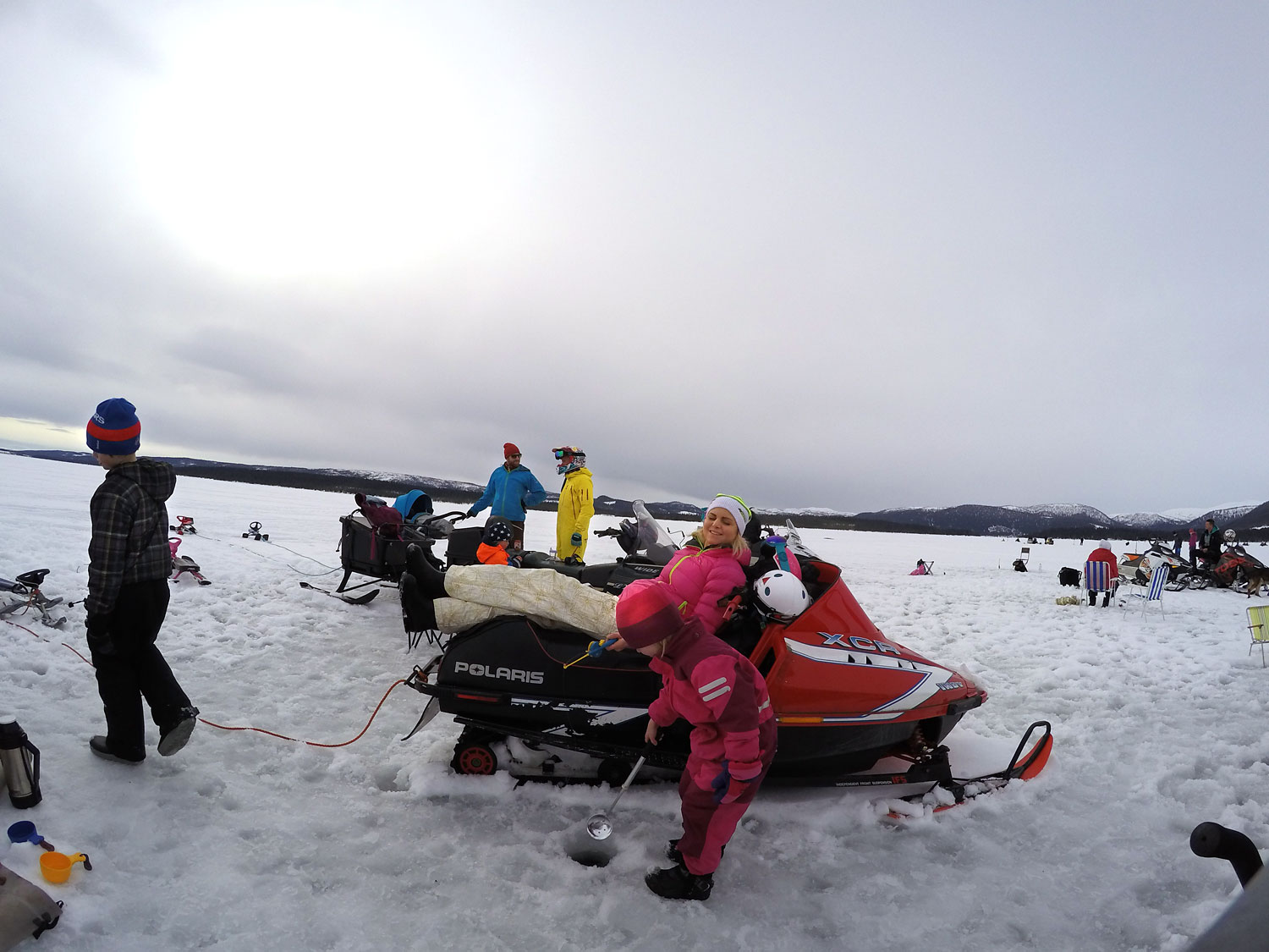 Anna Lissjanis på pimpeltävling.