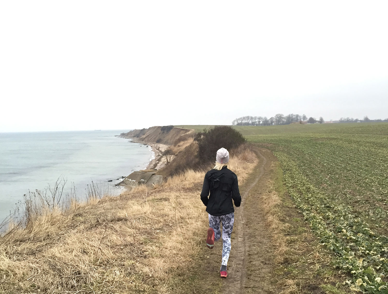 Anna Lissjanis på morgonjogg i Skåne.