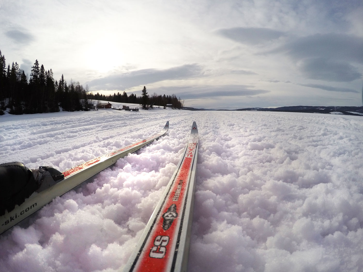 Skidor på Jormsjön /annalissjanis.se