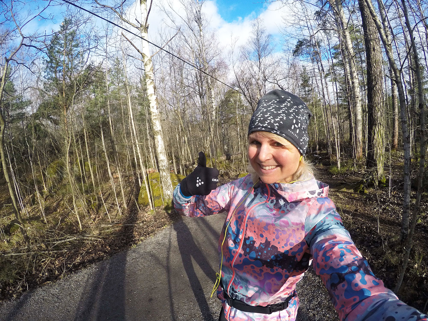 Anna Lissjanis i löpkläder.