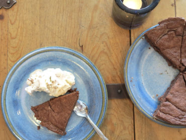 Kladdkaka med glass /annalissjanis.se