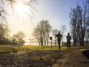 Morgonlöpning på Djurgården /Anna Lissjanis