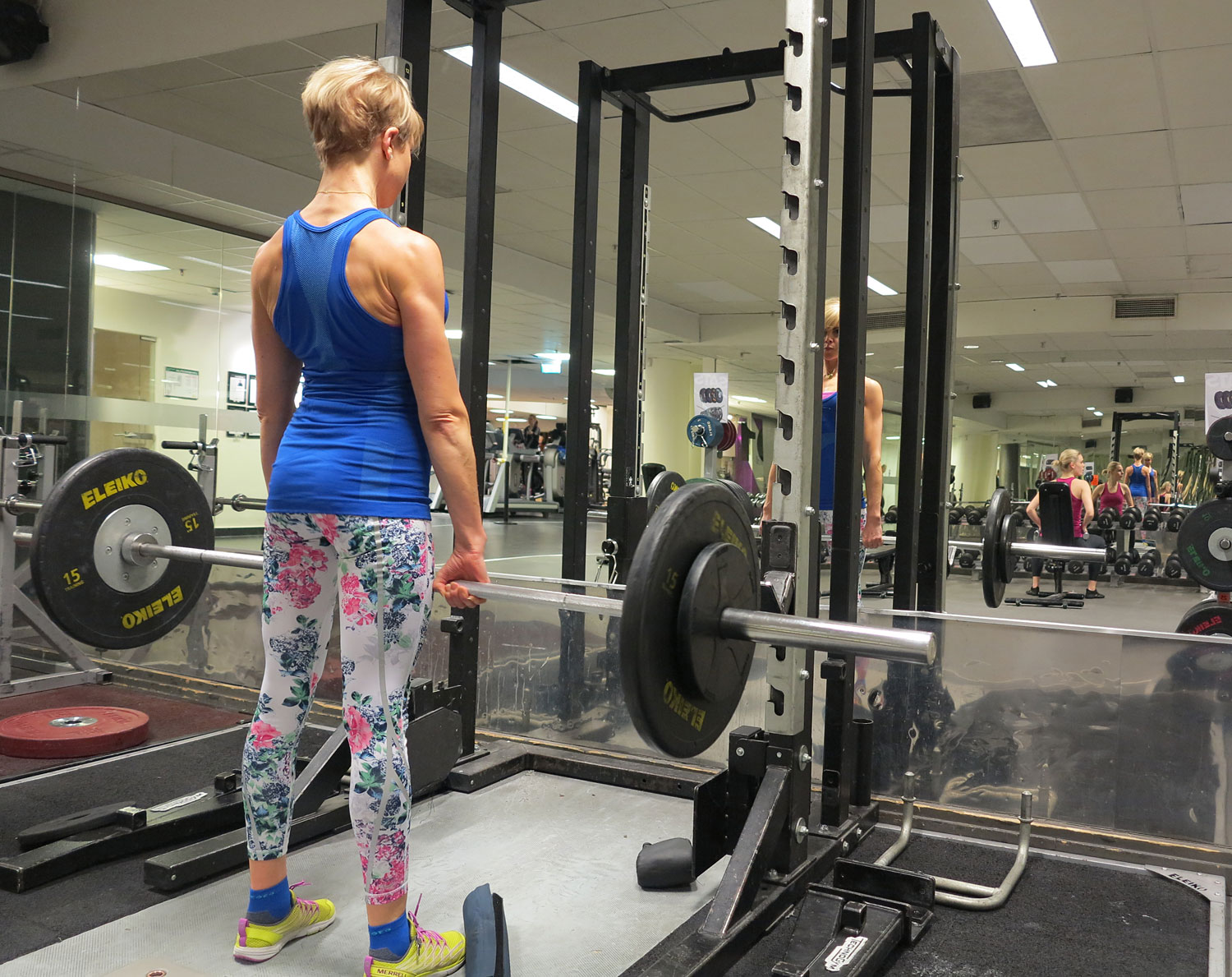 Anna Lissjanis gör marklyft