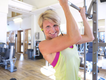 Anna Lissjanis, chin-ups