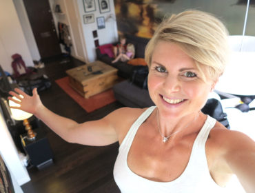 Anna Lissjanis, hemma i Stockholm.