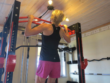 Hemmagym i Kännåsen.