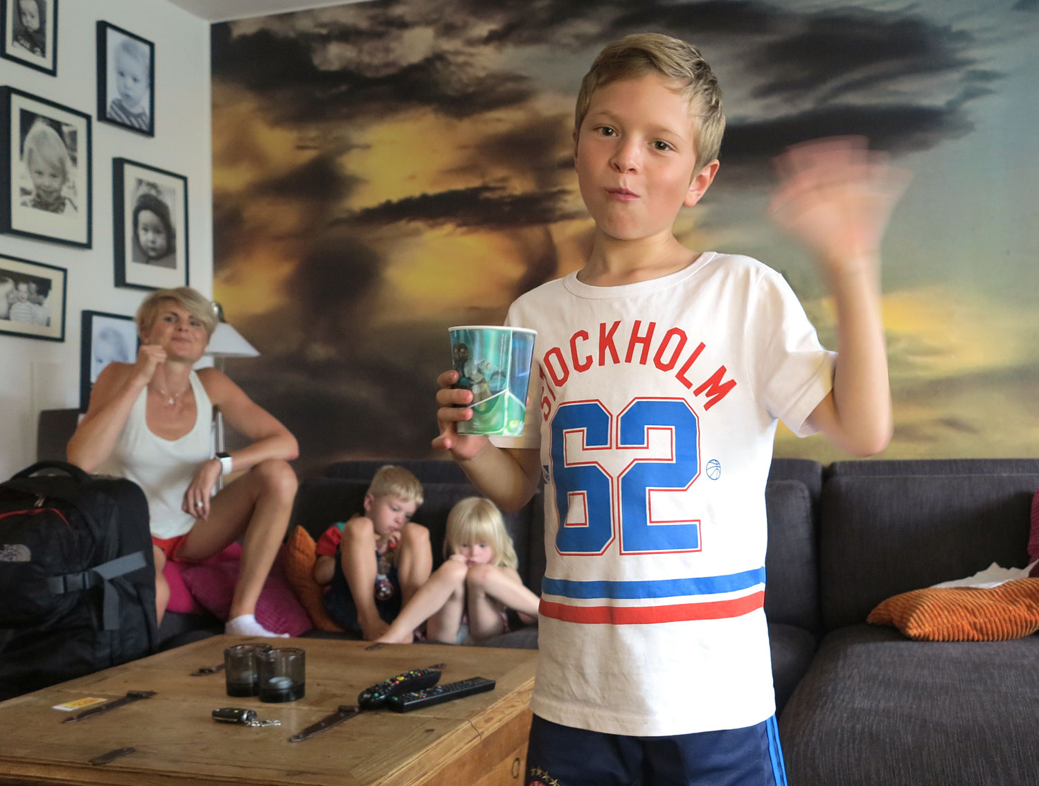 Hampus Lissjanis vinkar.