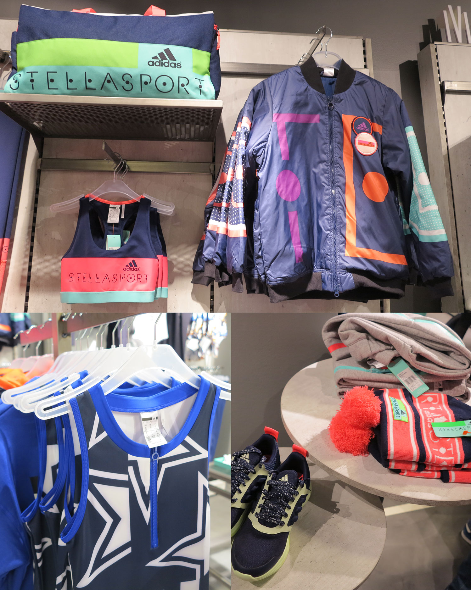 Stella Mc Carney bjuder alltid på färgglada plagg med mycket attityd.