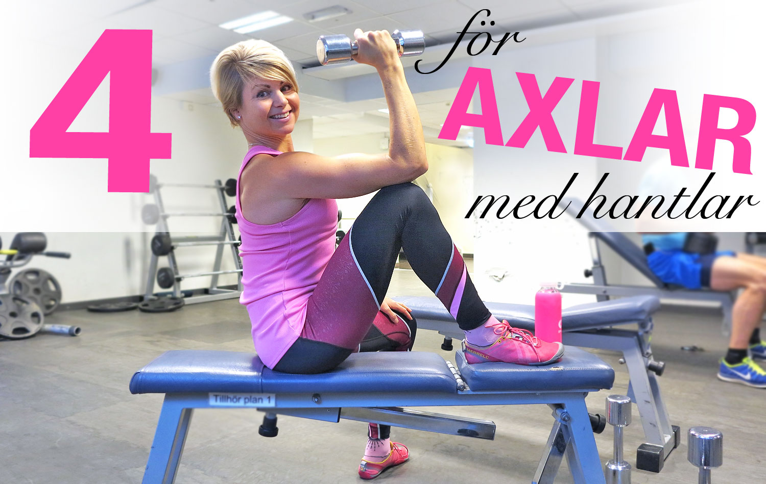 Axlar med hantel - Anna Lissjanis