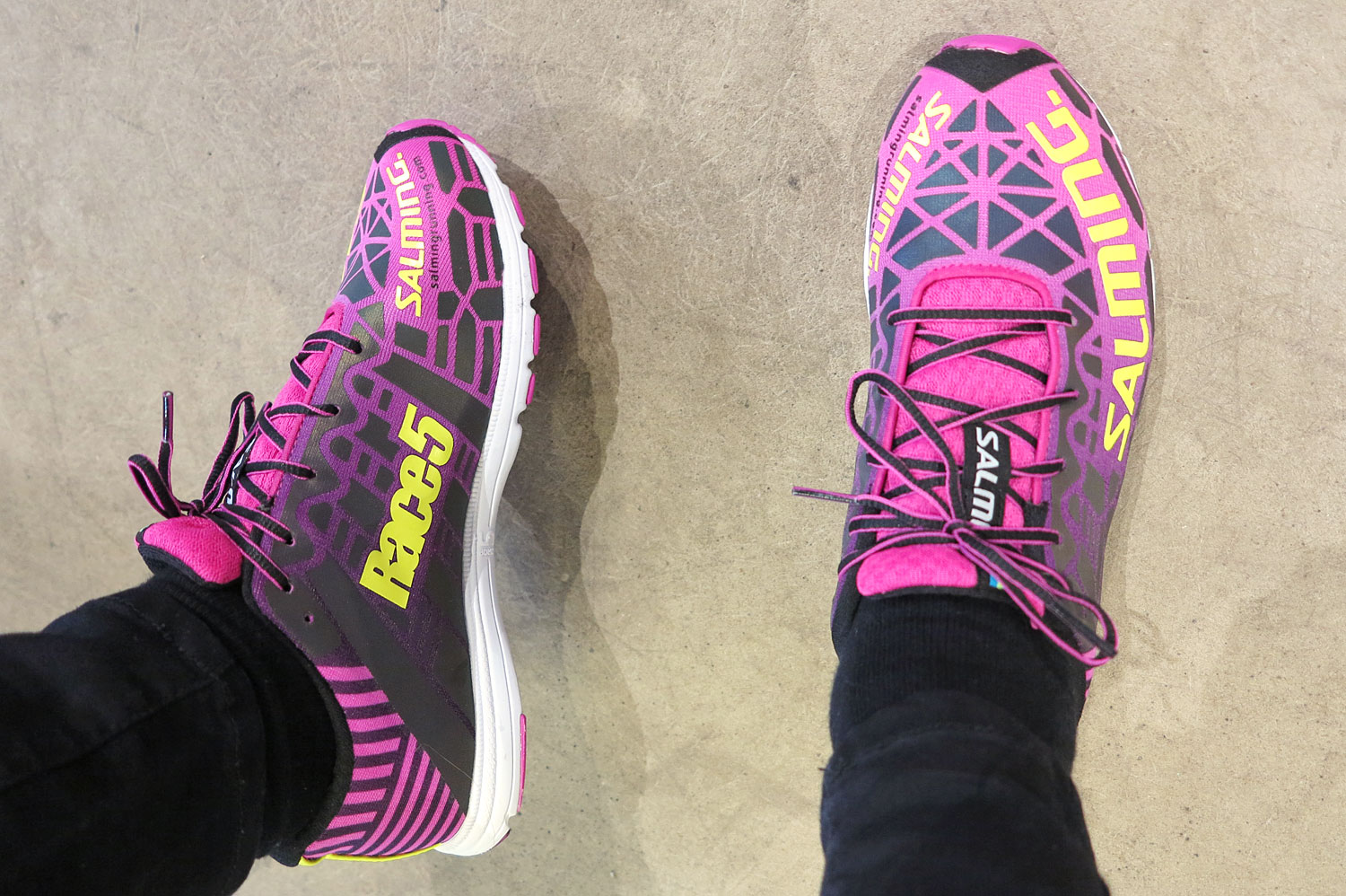 salming_race - löpskotest