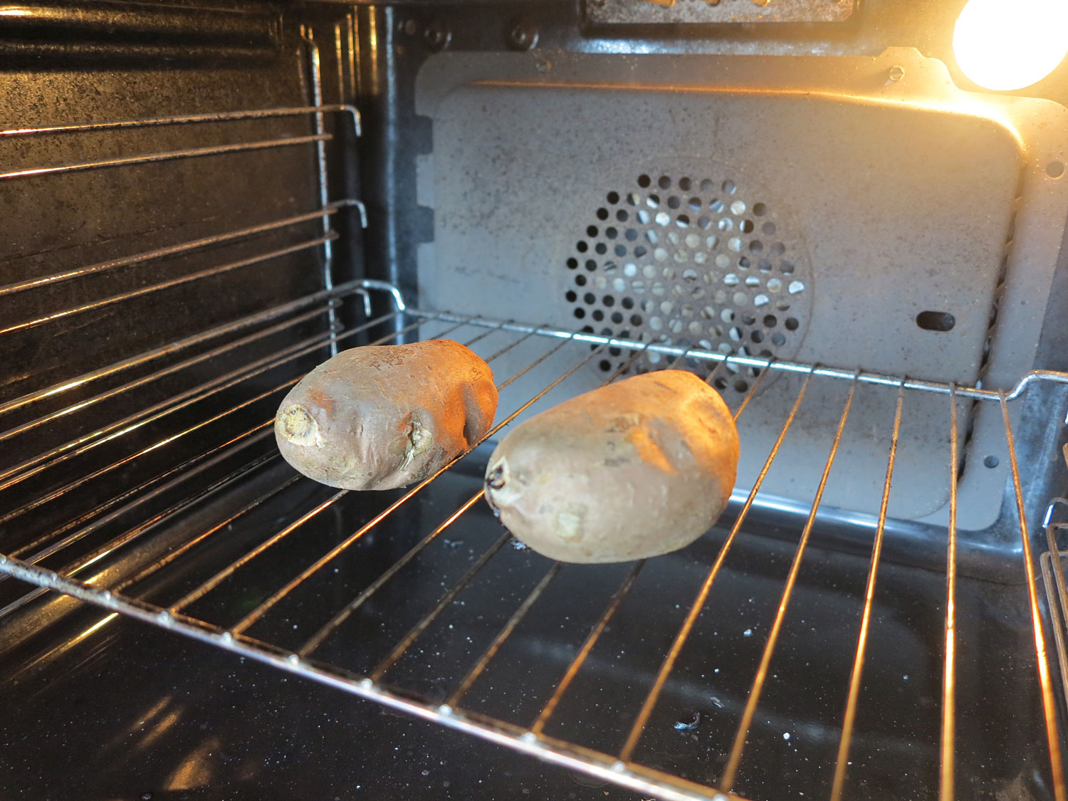 sotpotatis - bakad sötpotatis