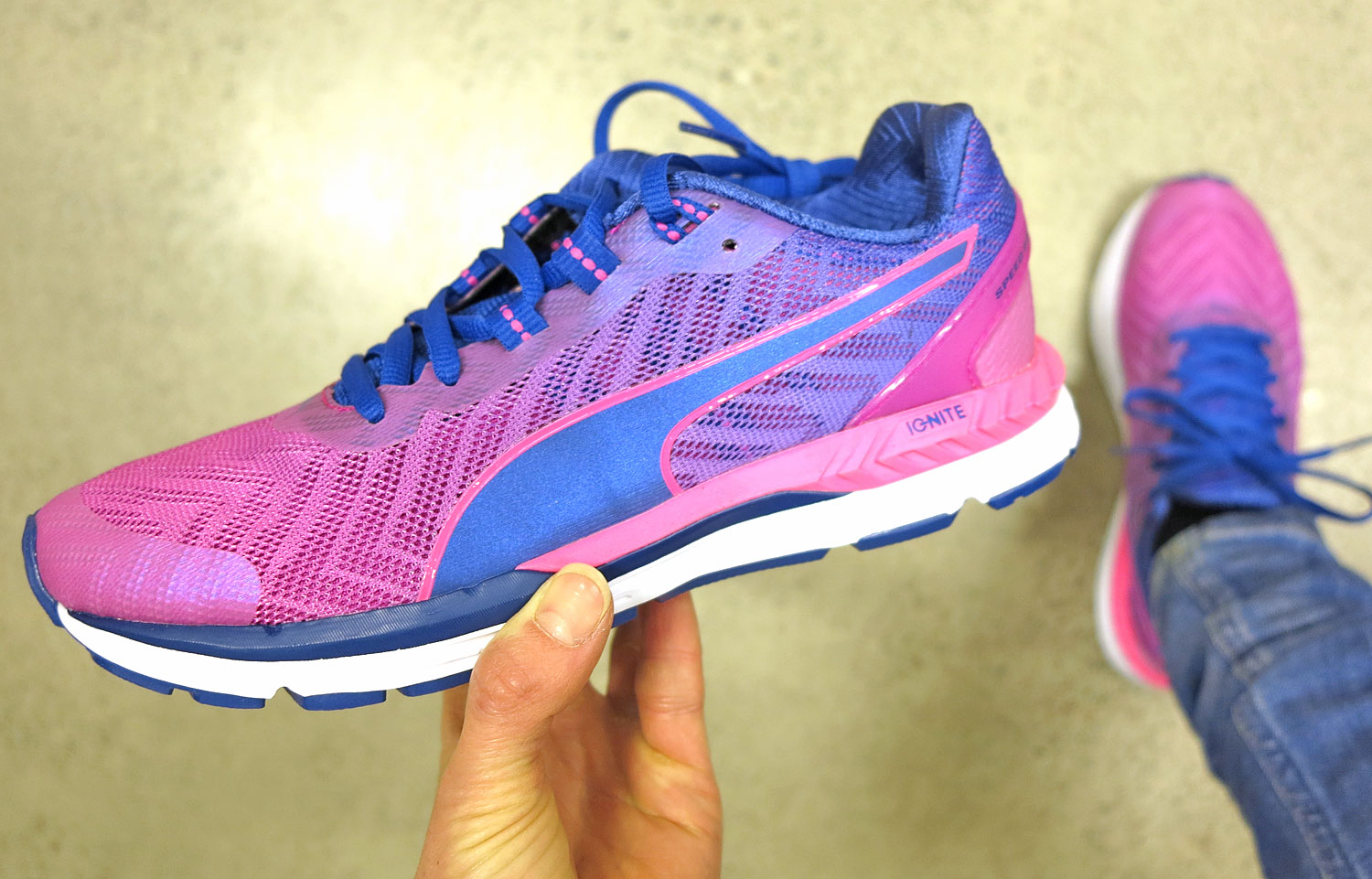 puma_lila - löpskotest