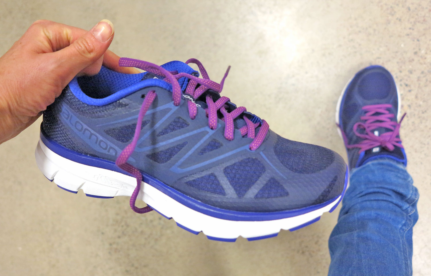 salomon_lila - löpskotest