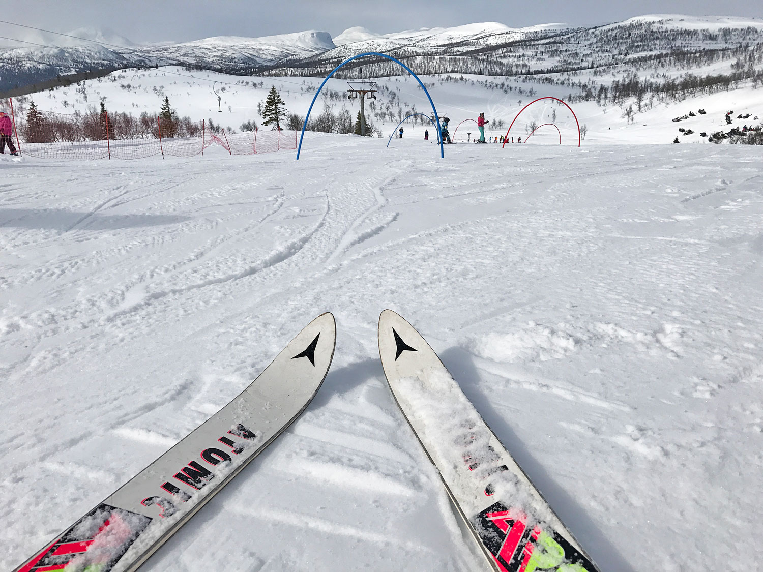 slalom_atomic_blasj - skidåkning