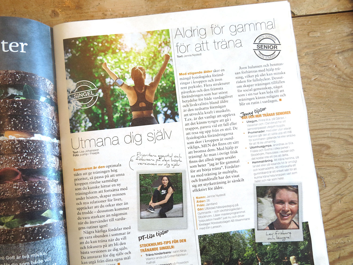 seniortraning - sommar