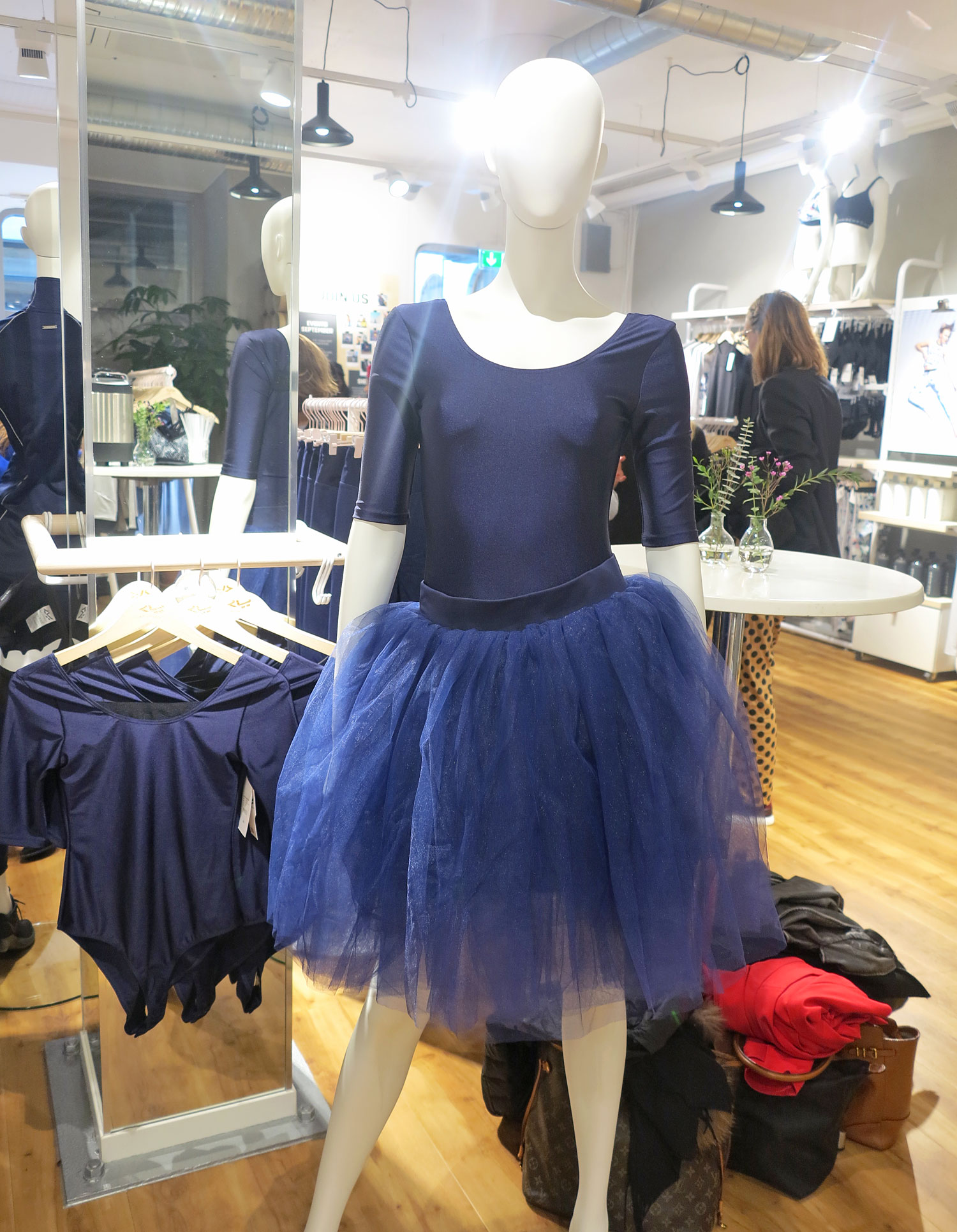 balett_rohnisch - blått träningsmode