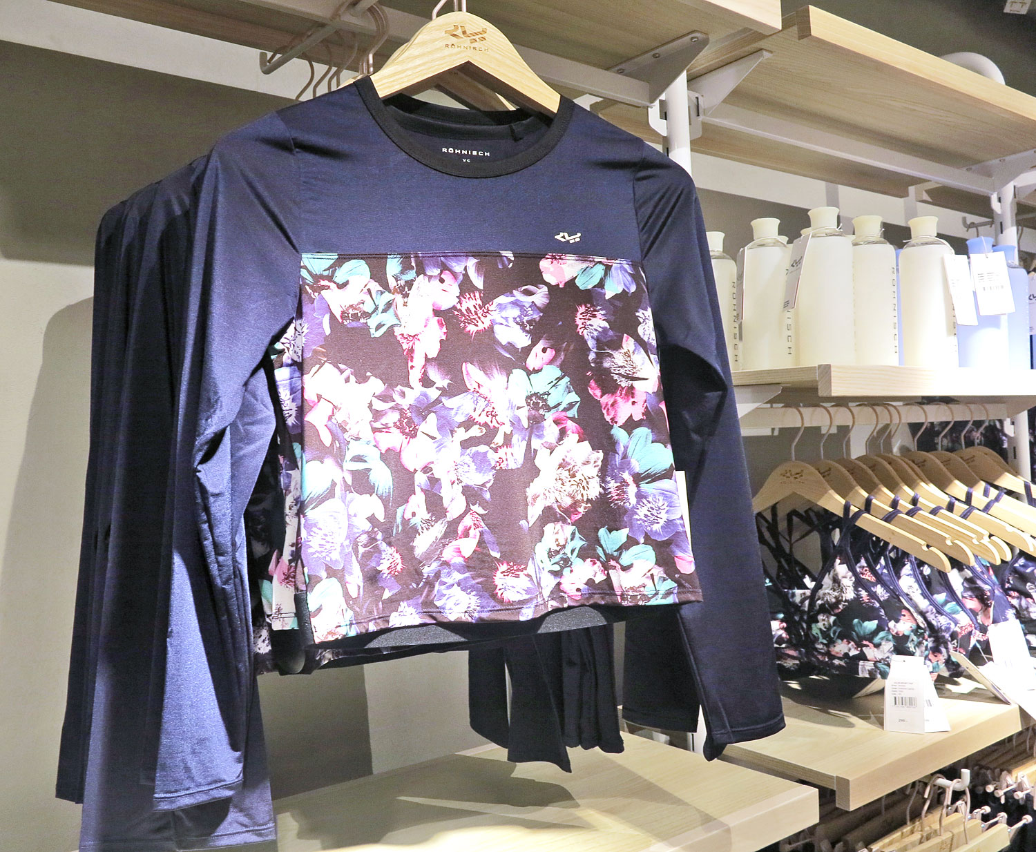 blomtroja_rohnisch - blått träningsmode