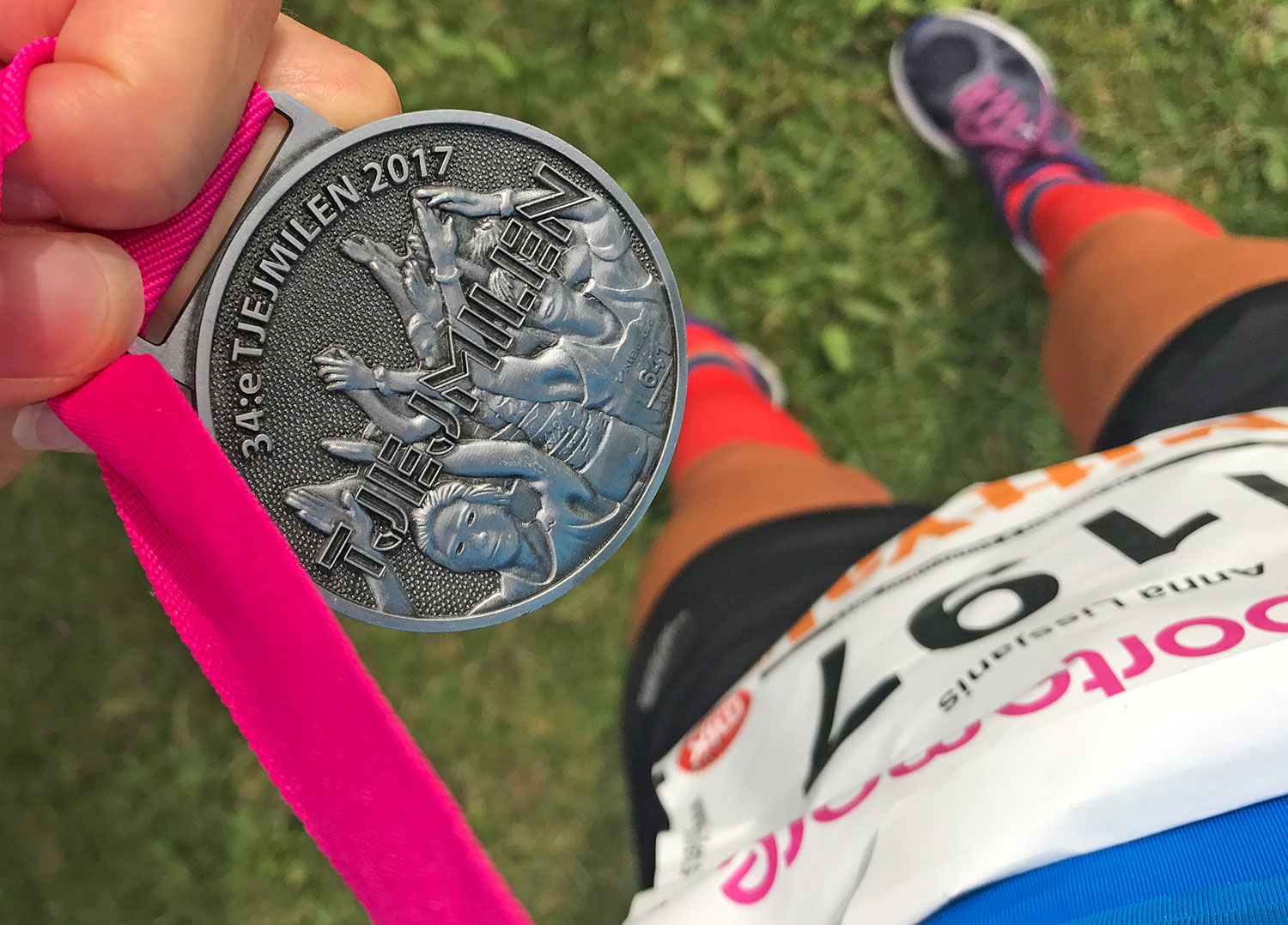 tjejmilen2017_medalj - Tjejmilen 2017