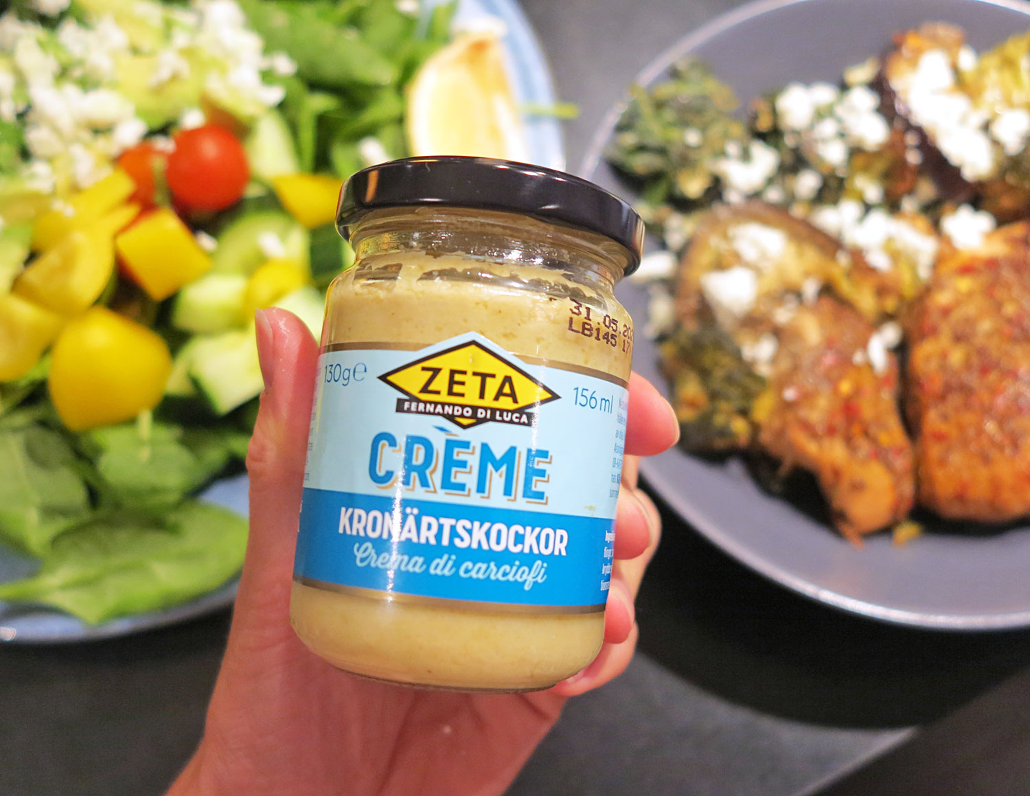 kronartskockskram - kronärtskockskräm