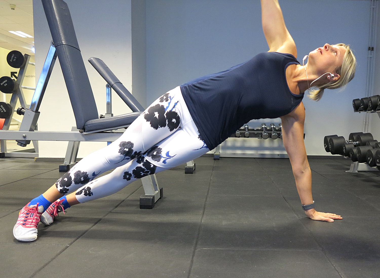 sidoplanka - träning vs hälsa