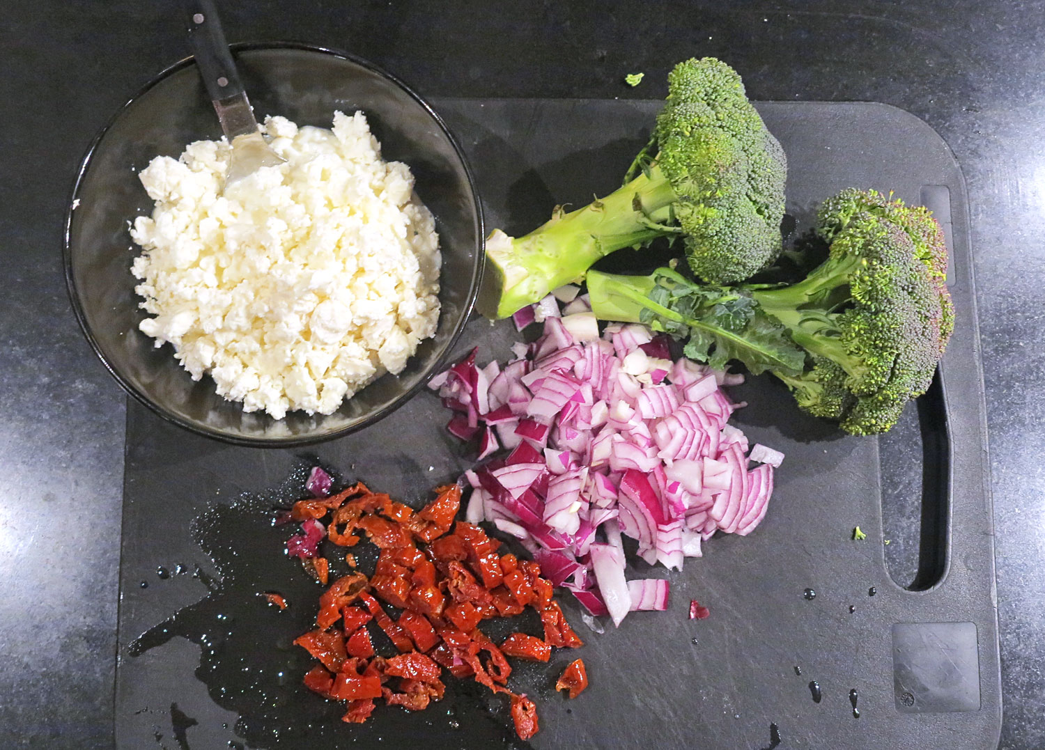 broccoli_fetaost - Kyckling med fetaost