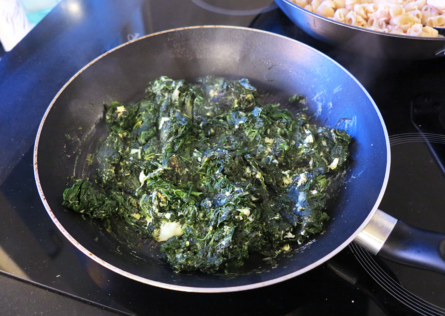 bladspenat_agg - lättlagad laxpasta