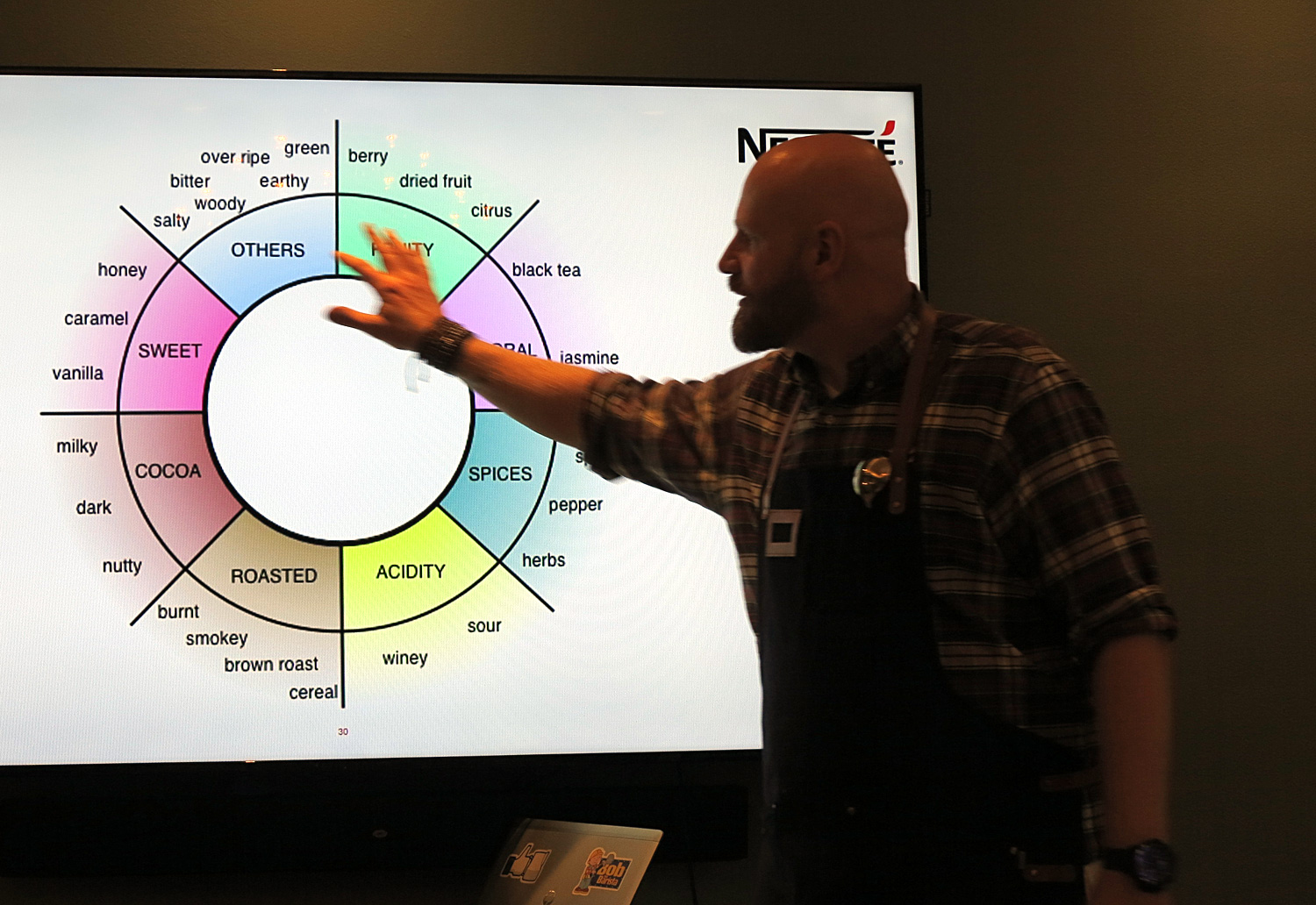 kaffeprovning - Nescafé