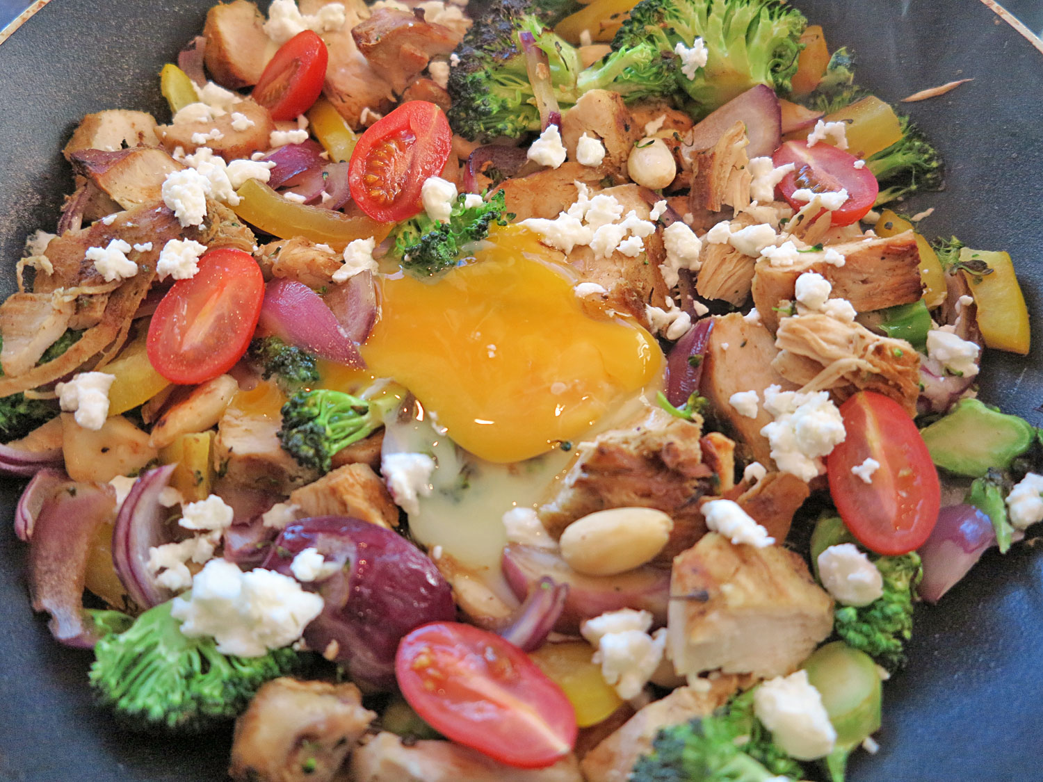 kyckling_wok_feta - kycklingpanna