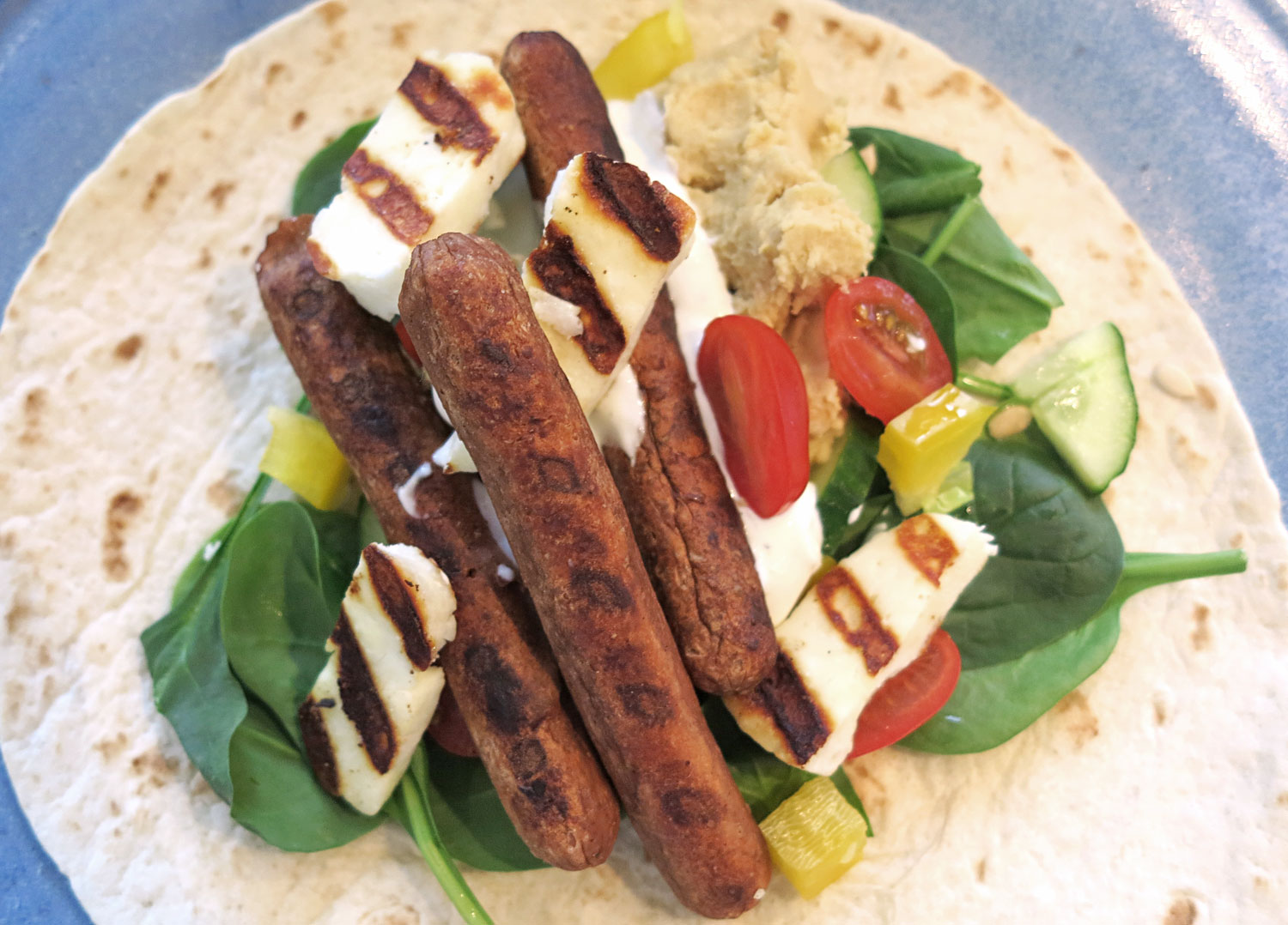 quornkorvrulle - quorn korv