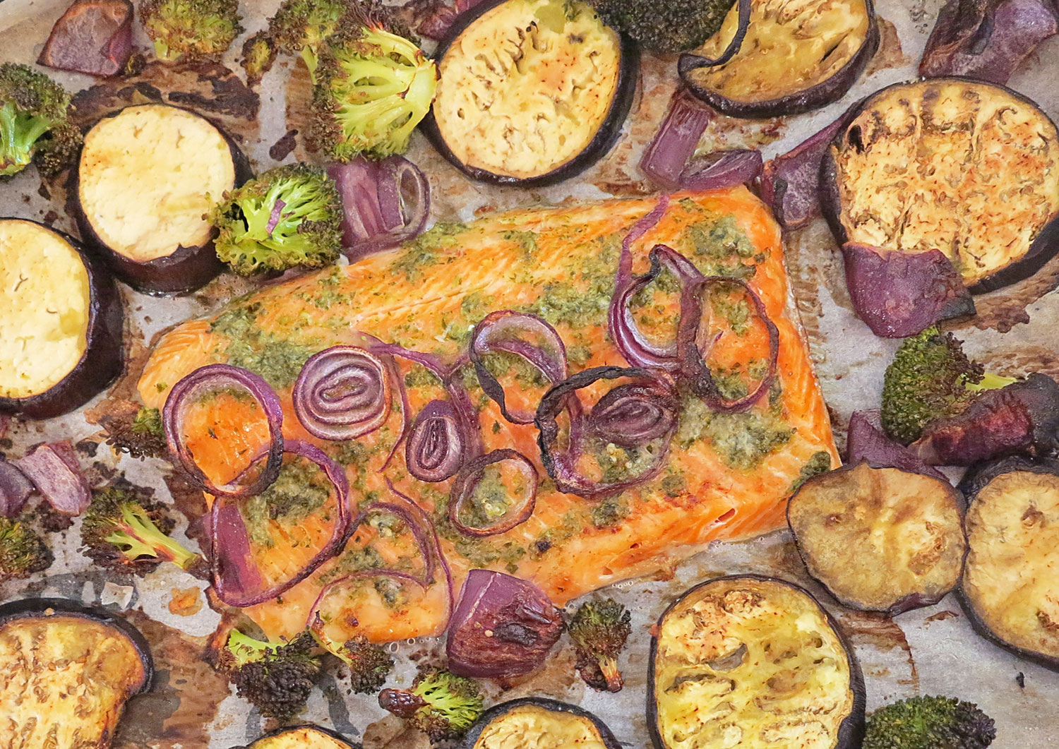 lax_pesto_nara - lax med rödlök