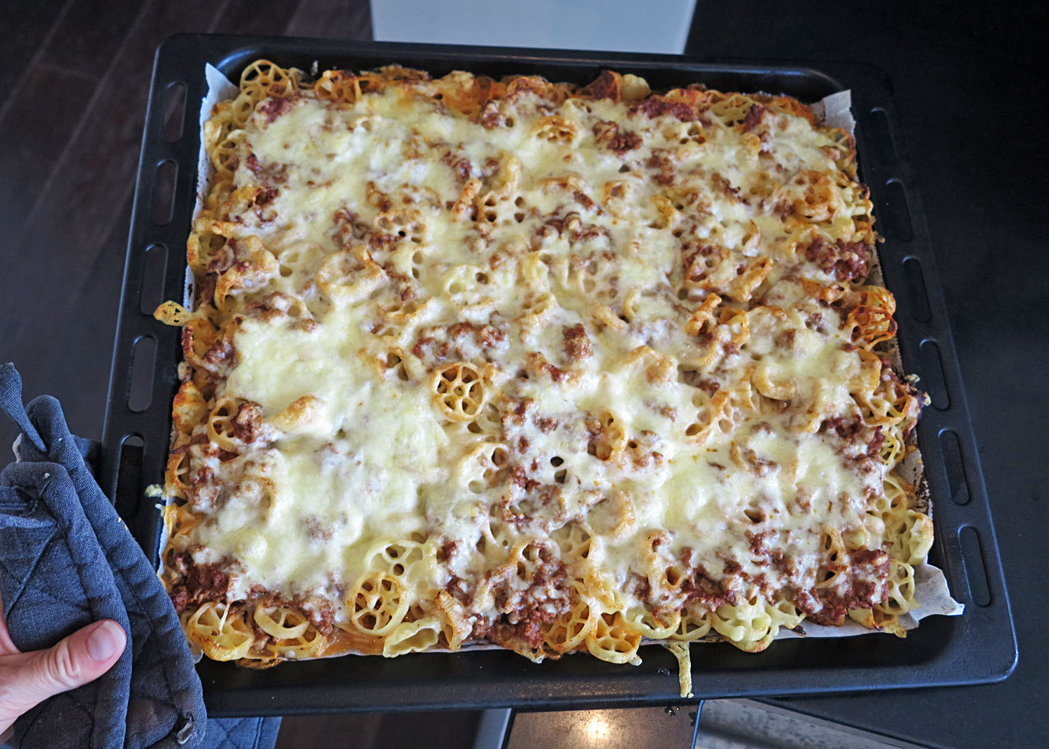 makaronilasagne - pastagratäng