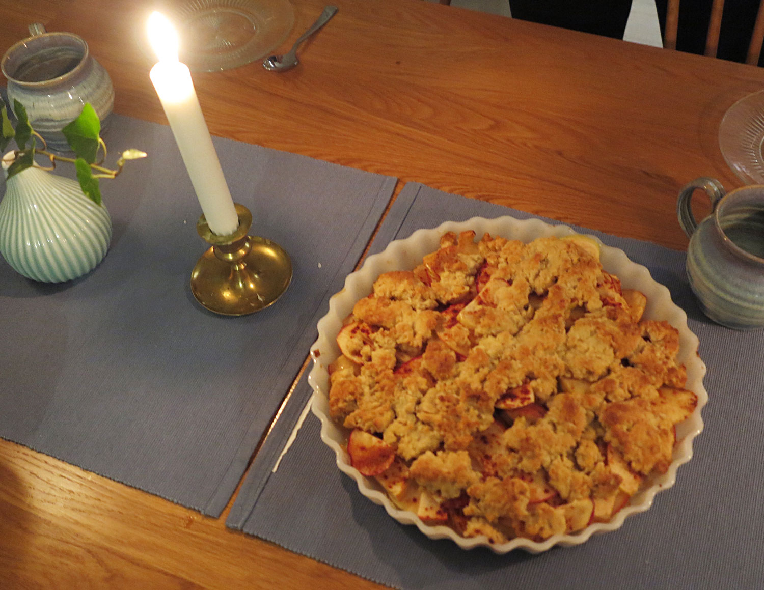 appelpaj_knackig - knäckig äppelpaj