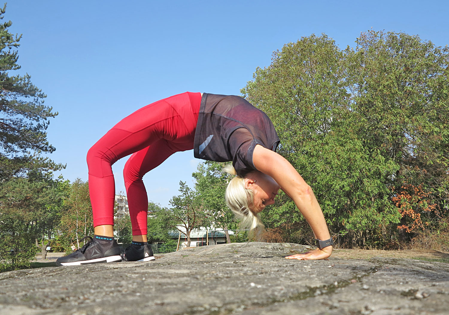 dailysports_annalissjanis_brygga - röda träningstights