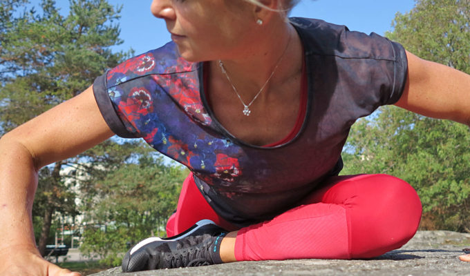 röda träningstights