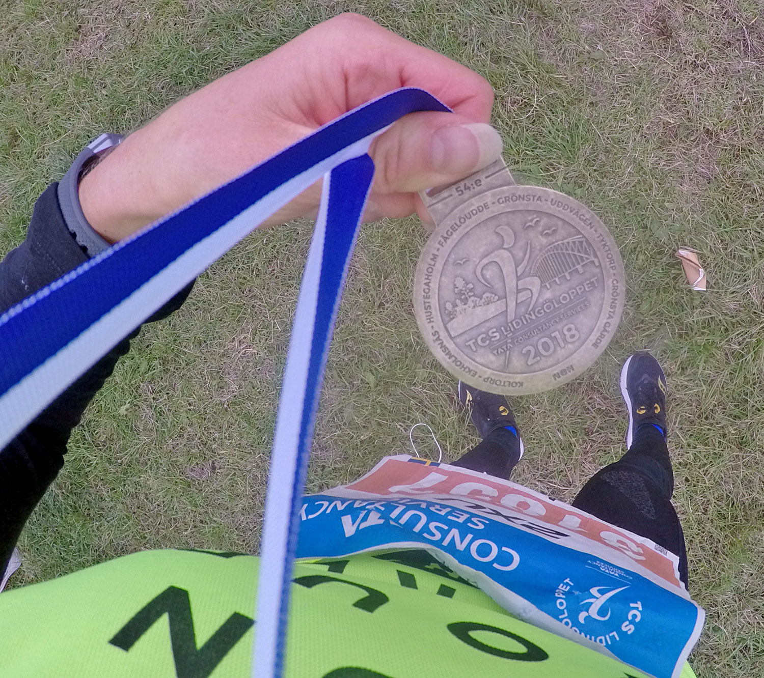 lidingoloppet2018_annalissjanis_medalj - lidingöloppet 2018