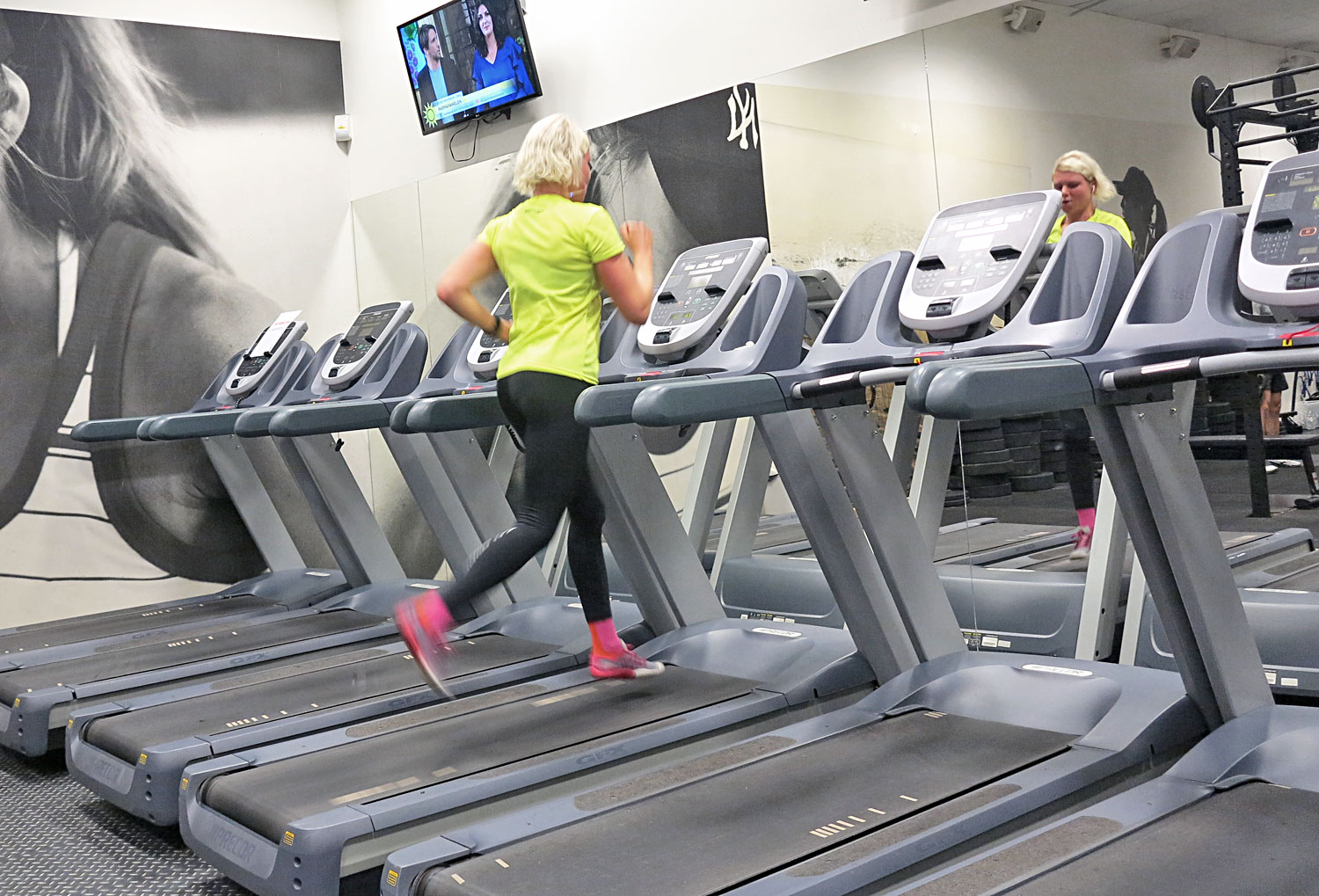 löpbandsintervaller