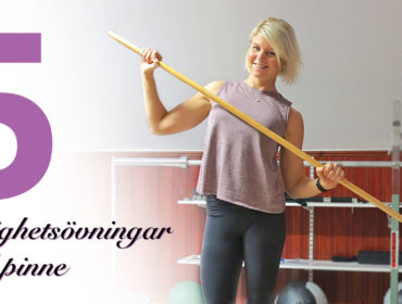 rörlighetsövningar med pinne