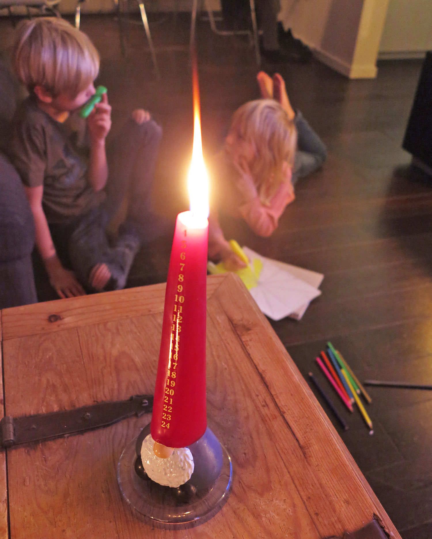 adventsljus18 - jul på gärdet