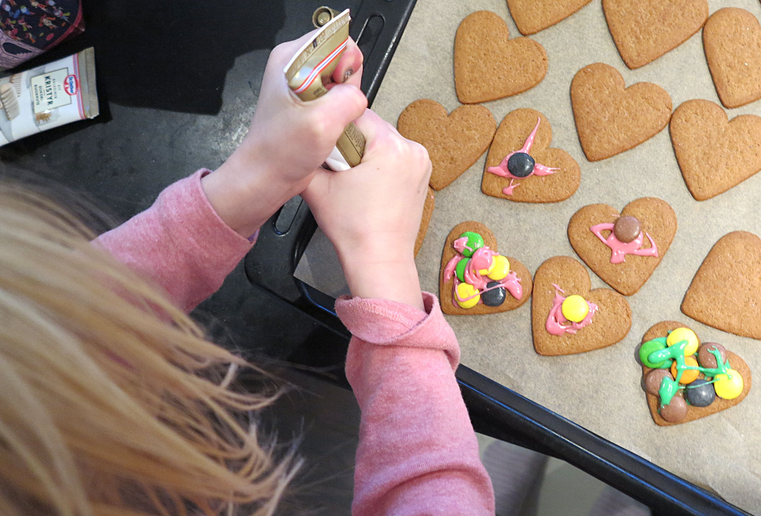 pepparkaksglacys - jul på gärdet