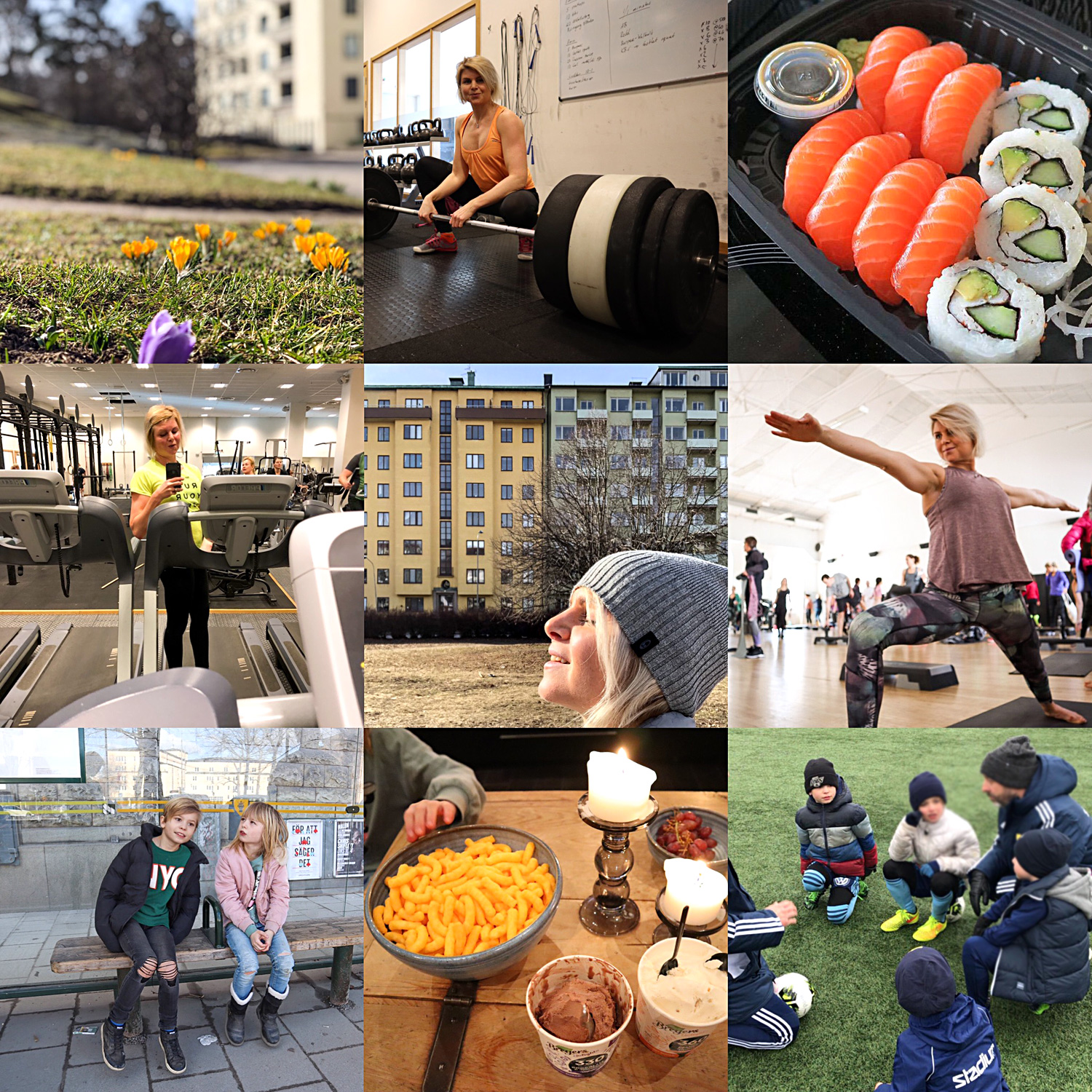 helgen70 - träningsdagbok