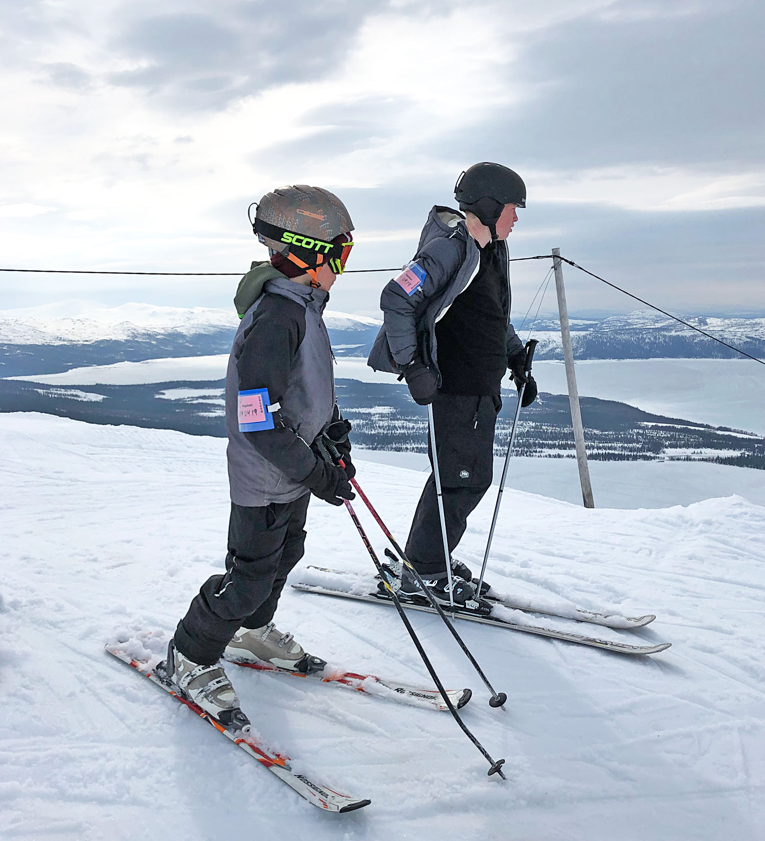 hugo_hampus_skid_pask19 - Blåsjöns skidanläggning