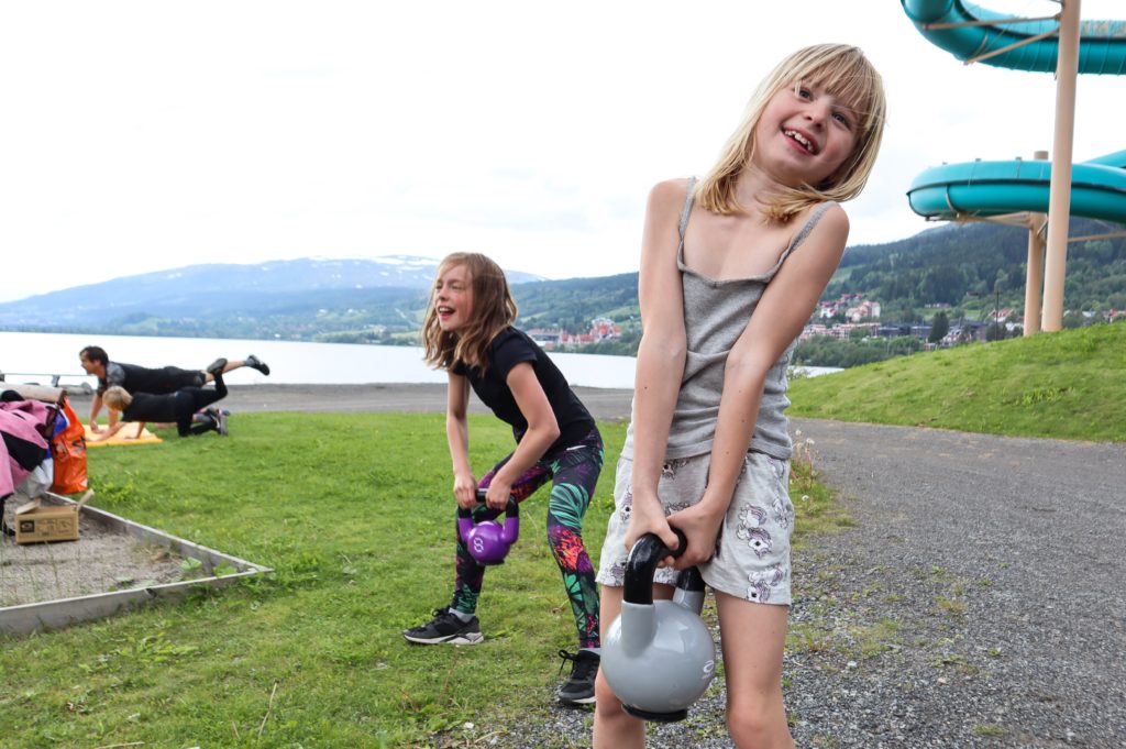 frisk och stark familj - get out to workout Jonna Lissjanis