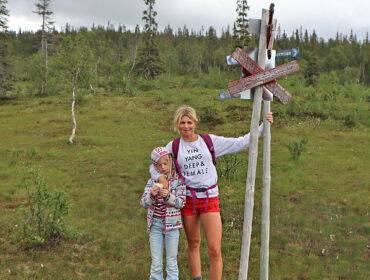 fjällvandring med barn