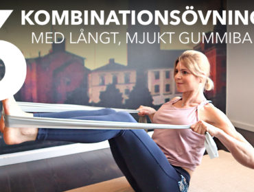 kombinationsövningar med gummiband