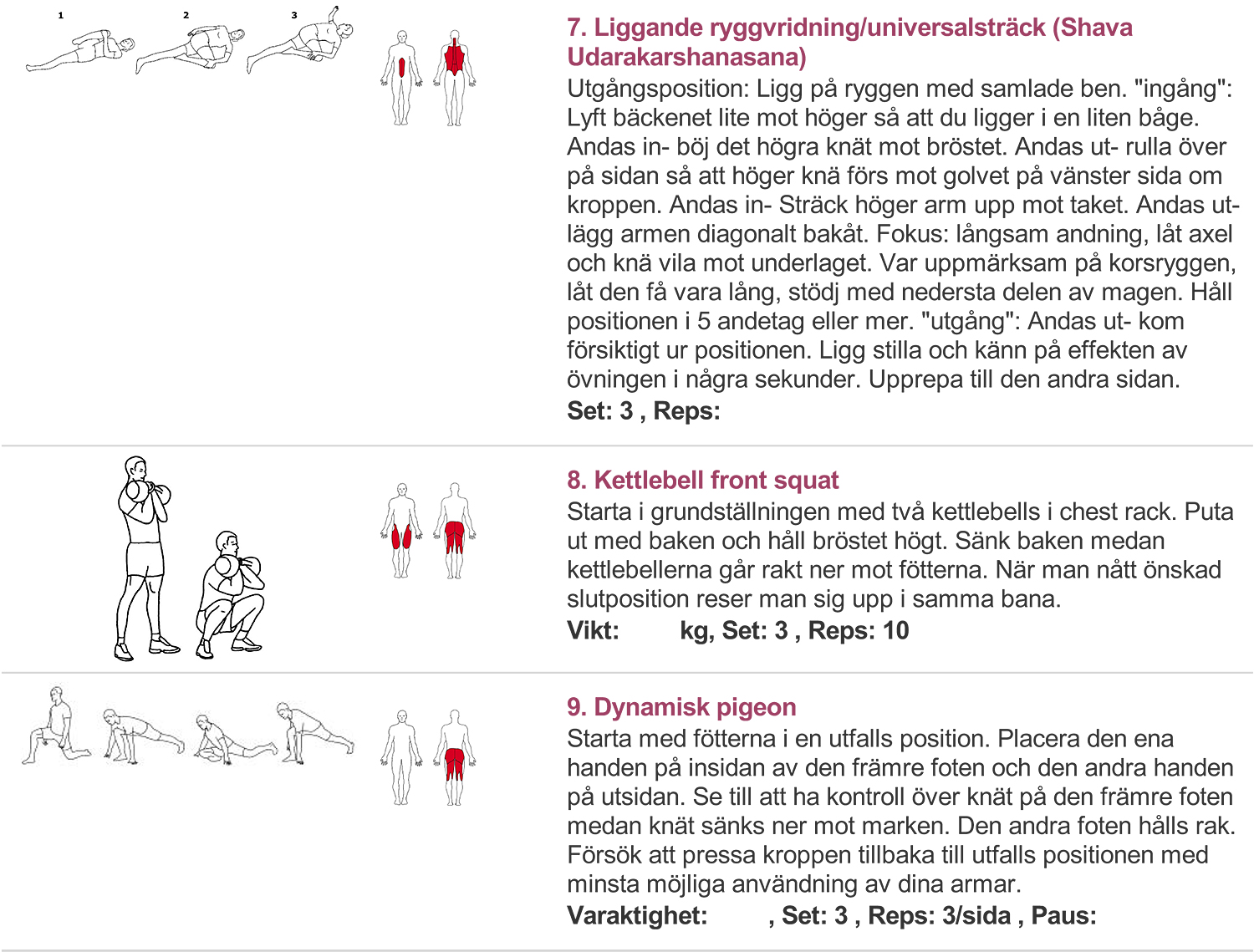 Benträningsprogram