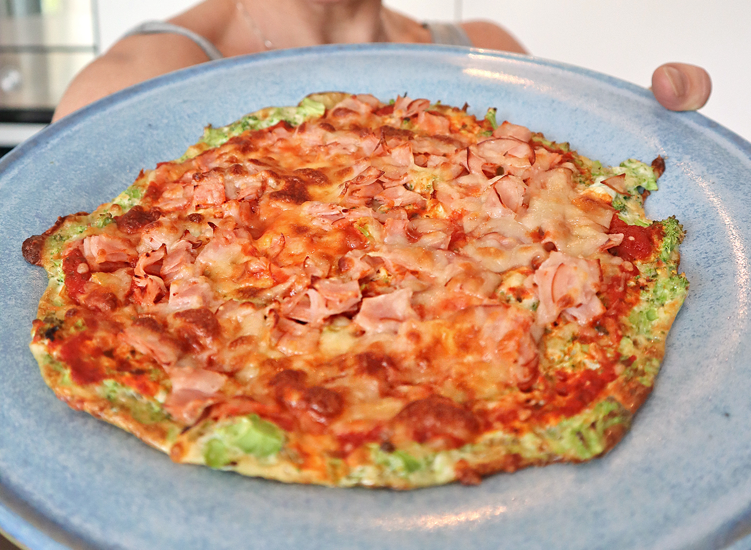 broccolipizza20 - Recept på broccolipizza
