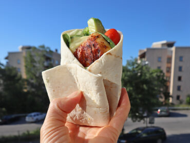somriga maträtter wrap